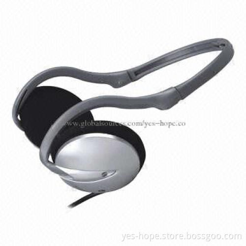 Colorful Behind the Neck Headphones with 5mW Maximum Input Power, 20Hz-20kHz Frequency Response